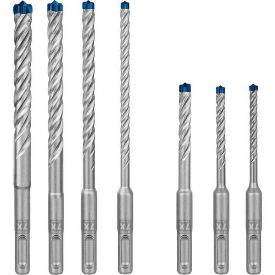 Bosch - Coffret 7 forets béton sds Plus 7X Expert 5/6/6/8/8/10/12 mm - 2608900195
