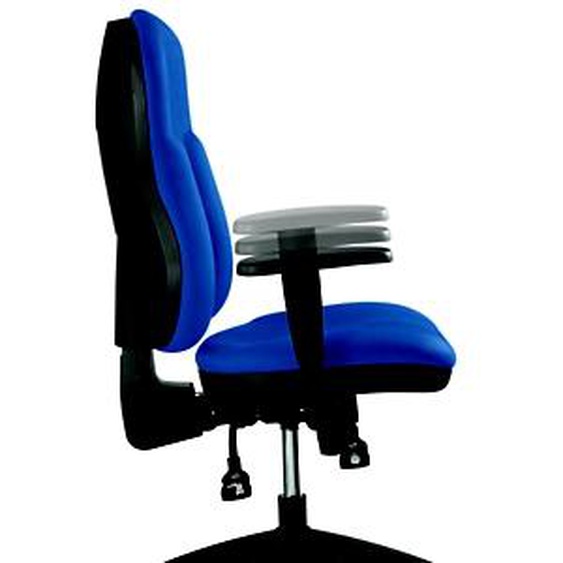 Accoudoirs pour Siège de bureau Sacha Polypropylène Noir Hauteur réglable