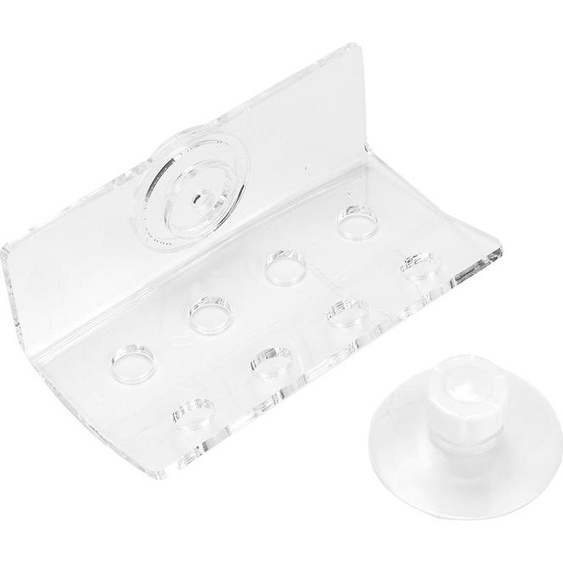 Acrylique corail rack support aquarium poisson conteneur frag support avec ventouse (8 trous)