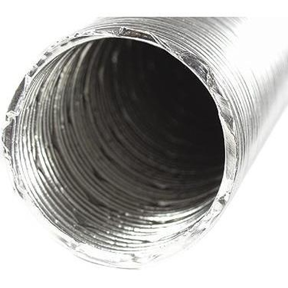 AD Tuyau dair Tuyau flexible, entièrement en aluminium, haute température Ø 40 mm, longueur