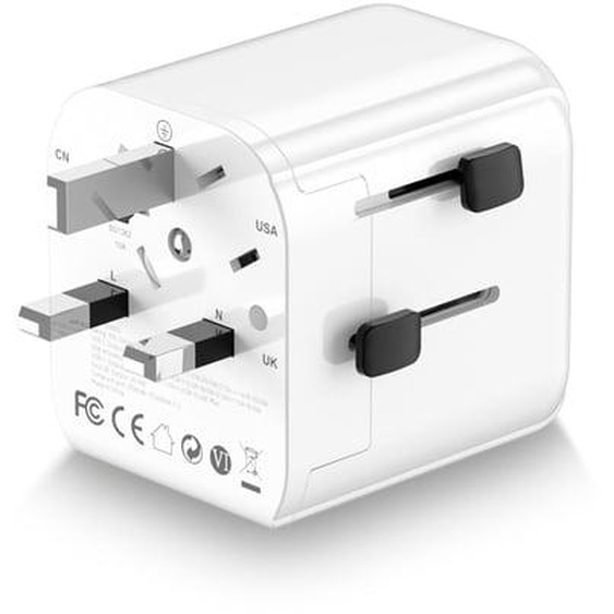 Adaptateur de voyage Europe vers Monde 20W