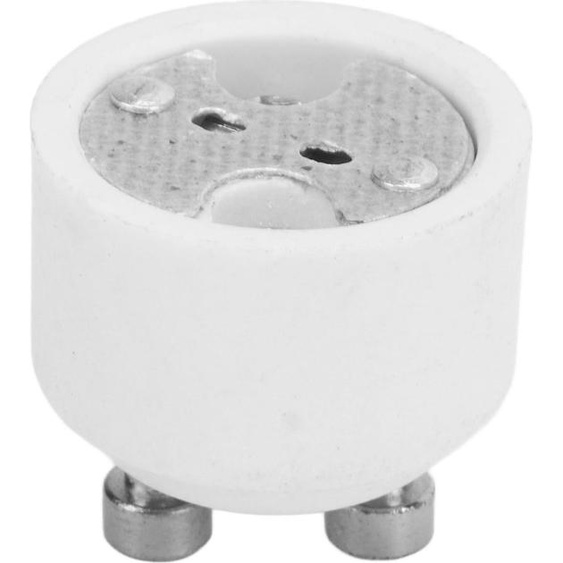 Adaptateur GU16 à GU10, 4 pièces, résistant à la chaleur, convertisseur de culot, pour les lampes LED et halogènes