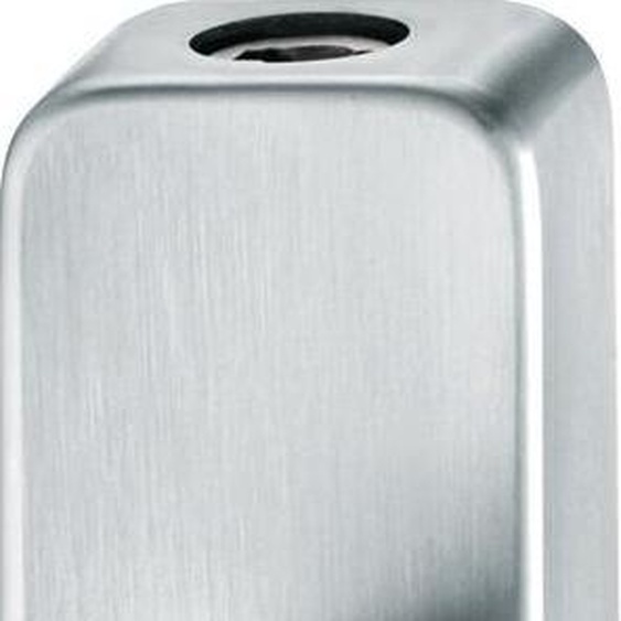 Adaptateur pour poignée de fenêtre 34 0000 17051 en aluminium 34 mm F1 / couleur naturelle avec crantage
