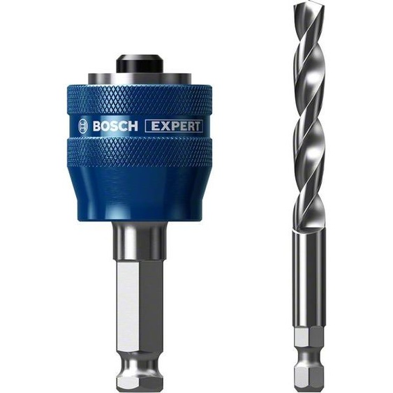 Adaptateur pour système de scie trépan Power Change plus + foret HSS-G 7 - BOSCH EXPERT - 2608900527