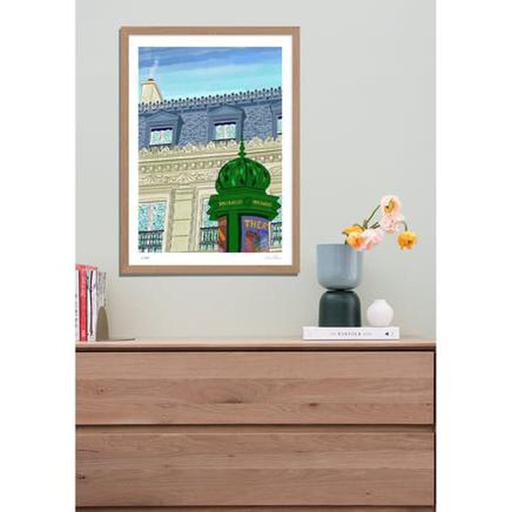 Affiche Art par Clara Panetier - Colonne Morris