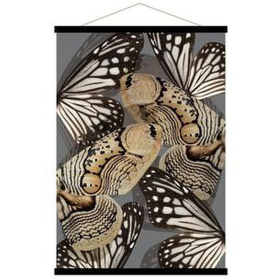 Affiche Kakemono Papillons vintage 50x70cm