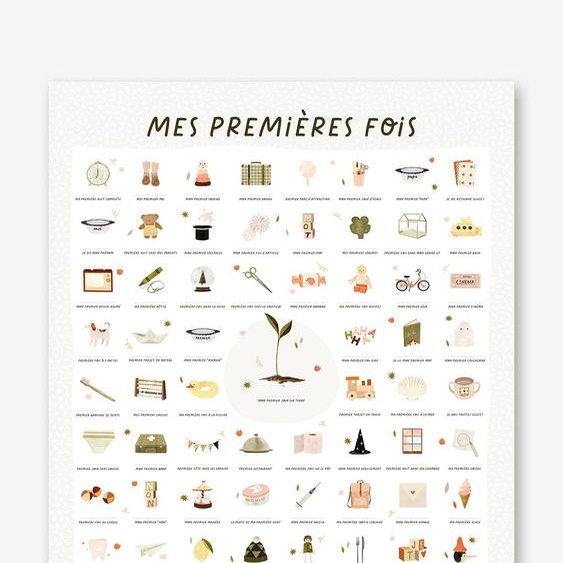 Affiche Mes premières fois - Léa le Pivert blanc