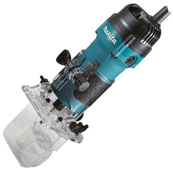 Affleureuse 530W 6mm + coffret MAKPAC - MAKITA - 3712J