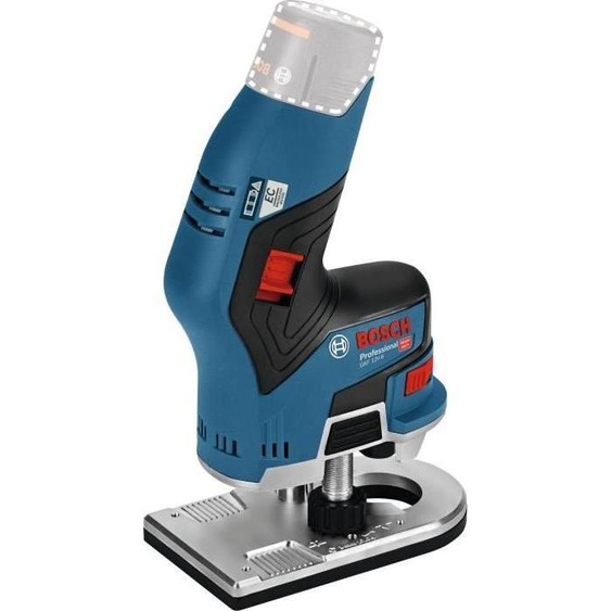 Affleureuse Bosch Professional GKF 12V-8, Moteur EC sans charbon, 13000 t/min, Sans batterie