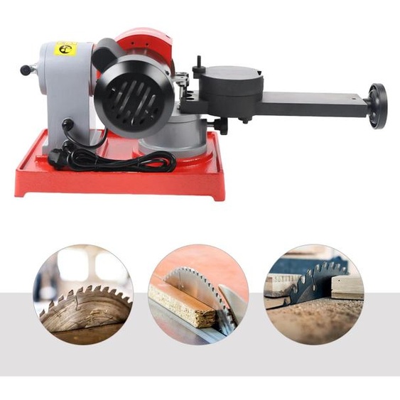 Affûteur de lames de scie - Machine à affûter les lames de scie - Affûteuse - Rénovateur de lames de scie - Moteur en cuivre de 370W