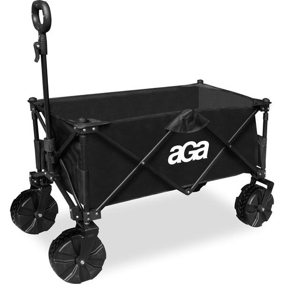 Aga Chariot de transport pliable MR4613 Noir