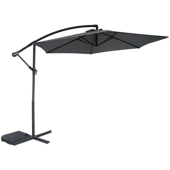 Aga Parasol de jardin MR2025 300 cm Gris foncé