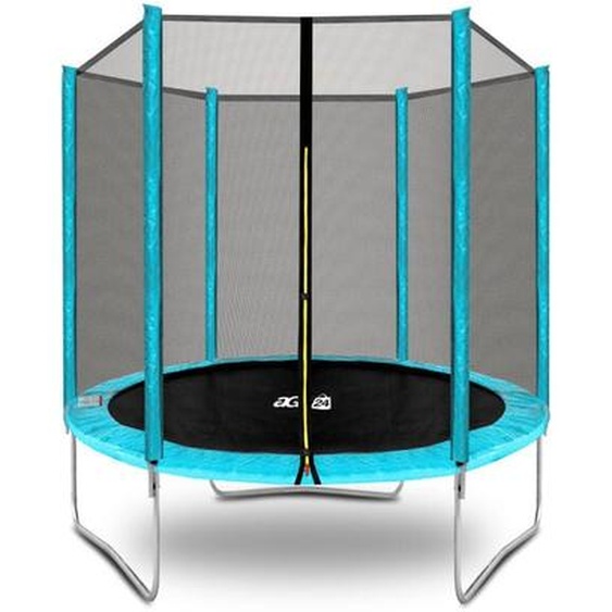 Aga SPORT TOP Trampoline 180 cm Bleu clair + filet de protection