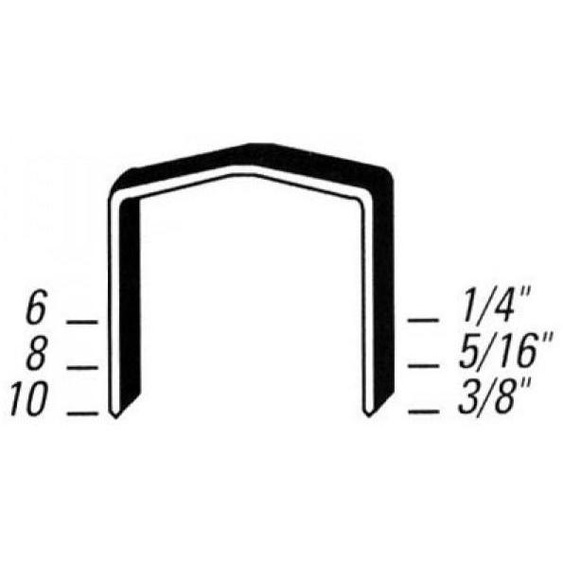 Agrafe STCR - H. 8 mm - BOSTITCH - Boîte de 5000 - STCR501908Z