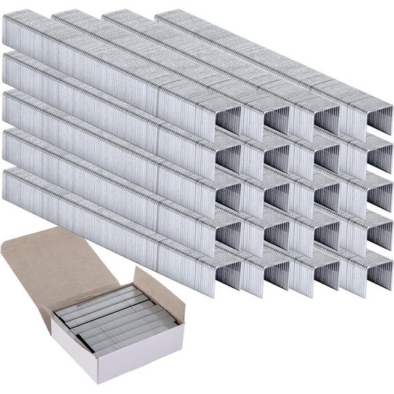 Agrafes pour agrafeuses pneumatiques Type80 GA21 14mm 5000pcs Aeropro 8014