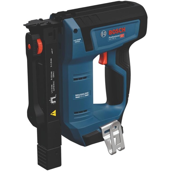 Agrafeuse à bois sans fil Bosch GTH 18V-14 18 V 10,6 x 6 - 14 mm Brushless (0601482800) Solo - sans batterie, sans chargeur