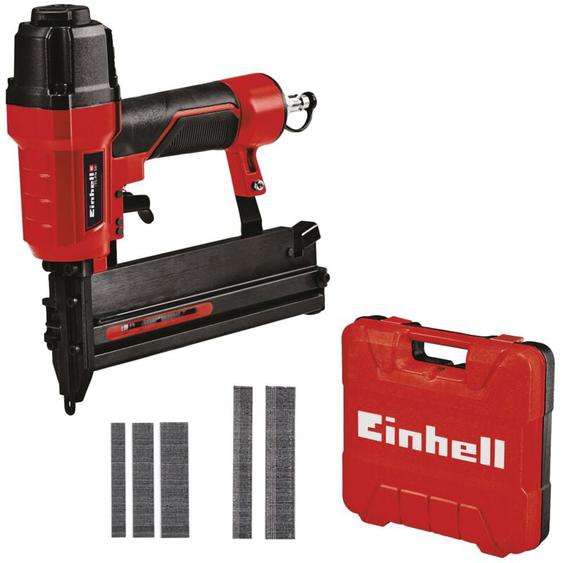 Einhell - Agrafeuse pneumatique tc-pn 50 (appareil 2-en-1 combinant agrafeuse et cloueuse, avec 1 500 agrafes et 2 000 clous, burette dhuile (huile