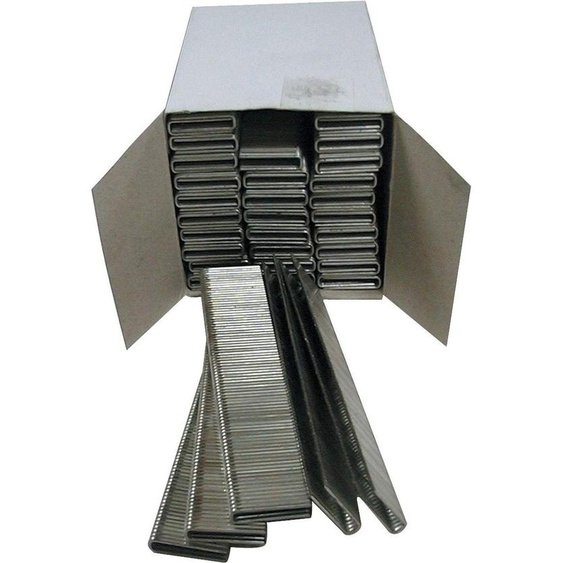 Agrafeuses Güde, agrafes de 32 mm (pour agrafeuses pneumatiques, 2500 pièces, acier zingué, épaisseur de lagrafe 1,25 mm, largeur de lagrafe 5,7 mm, longueur des branches 32 mm)