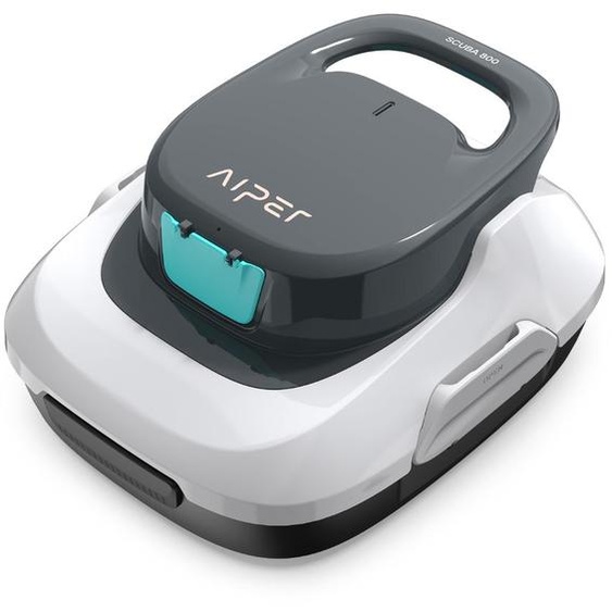 Aiper Scuba SE : robot de nettoyage de piscine sans fil, couleur blanche