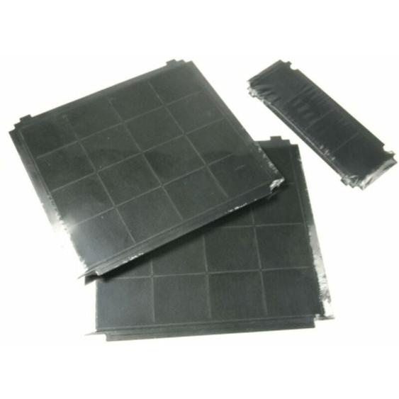 Kit filtres à charbon 330X300mm et 1 filtre 267X98mm
