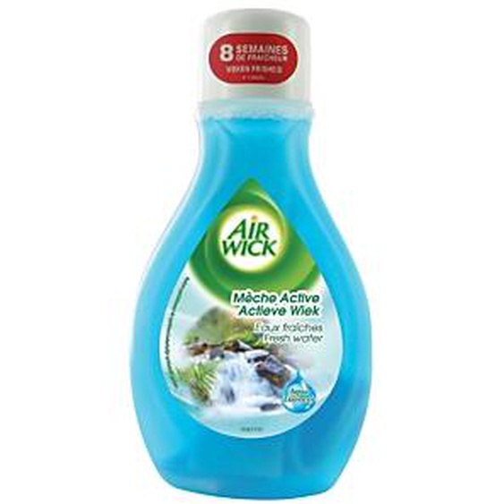 AIR WICK Flacon mèche 2 en 1 Air Wick eaux fraîches 375 ml