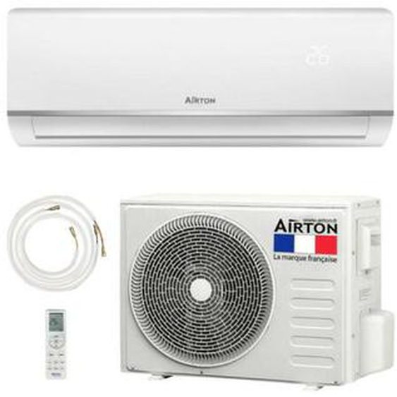 Airton - Pack Climatiseur reversible a Poser Soi-meme - 2500W - Readyclim 4M