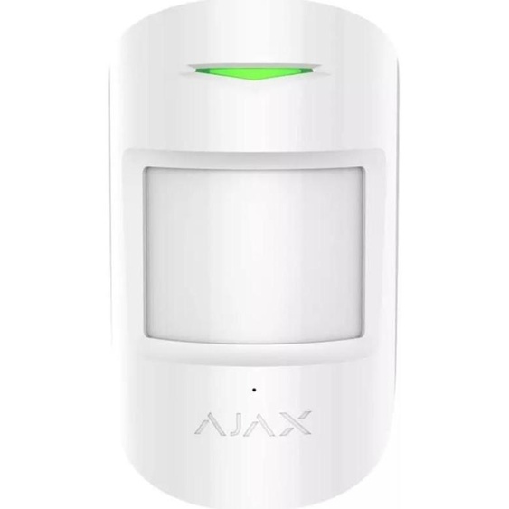 Ajax CombiProtect Capteur infrarouge passif (PIR) Sans fil Mural Blanc