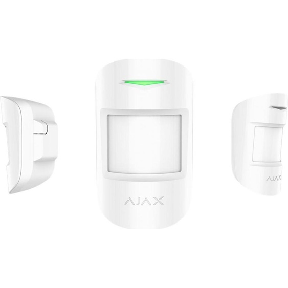 Ajax MotionProtect Plus Capteur infrarouge passif (PIR) / Capteur hyperfréquence Sans fil Mural Blanc