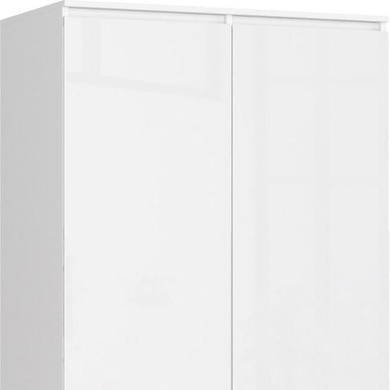 Akord Armoire Blanc/Blanc Brillant 90X51X180