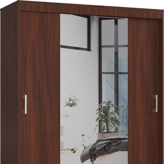 Akord Armoire Coulissante Wengé 150X60X200