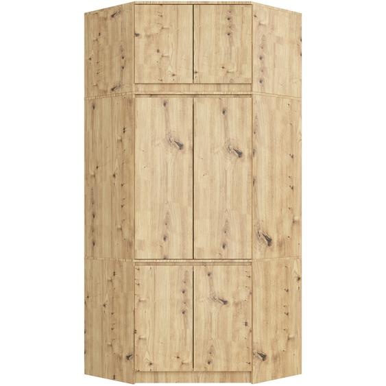 Akord Armoire Dangle Avec Surmeuble Chêne Artisan 100X50X235