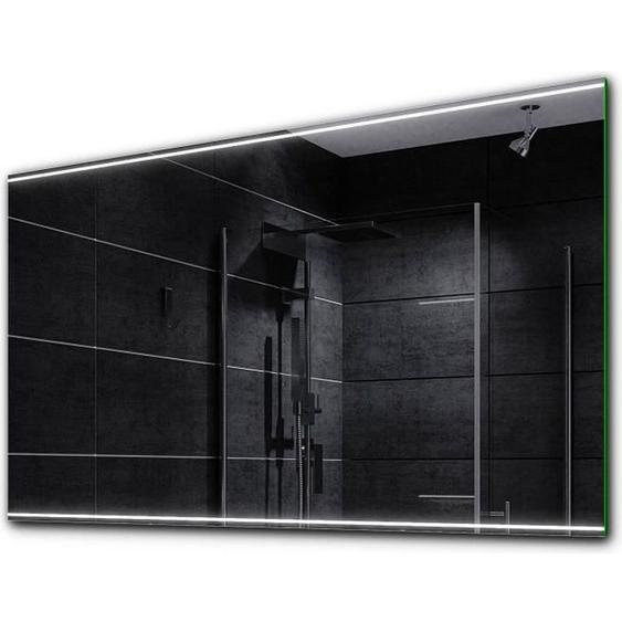 Alasta - Miroir de salle de bain - 100x80 cm  - Modèle Chicago - Miroir avec LED Illumination