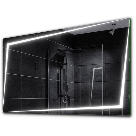 Alasta, Miroir LED avec Interrupteur Tactile, Berlin 120x100 cm