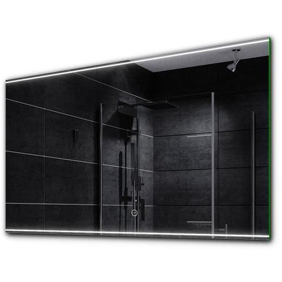 Alasta, Miroir LED avec Interrupteur Tactile, Chicago 180x80 cm