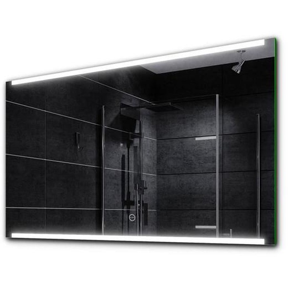 Alasta, Miroir LED avec Interrupteur Tactile, Hobart 200x70 cm