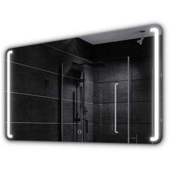 Alasta, Miroir LED avec Interrupteur Tactile, Oslo 160x70 cm