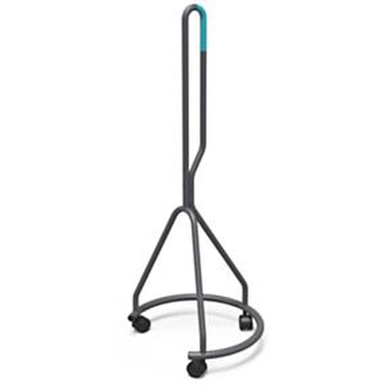 Alba Chariot de rangement sur roulettes pour tabouret Nimbo - Noir