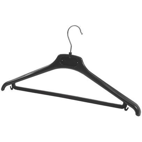 Alba Cintres Basic en ABS - Noir - Lot de 20