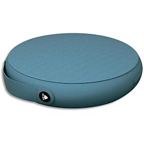 ALBA Coussin ergonomique ERGOPAD bleu diam 35 cm gonflable en polychlorure de vinyle, poignée intégrée