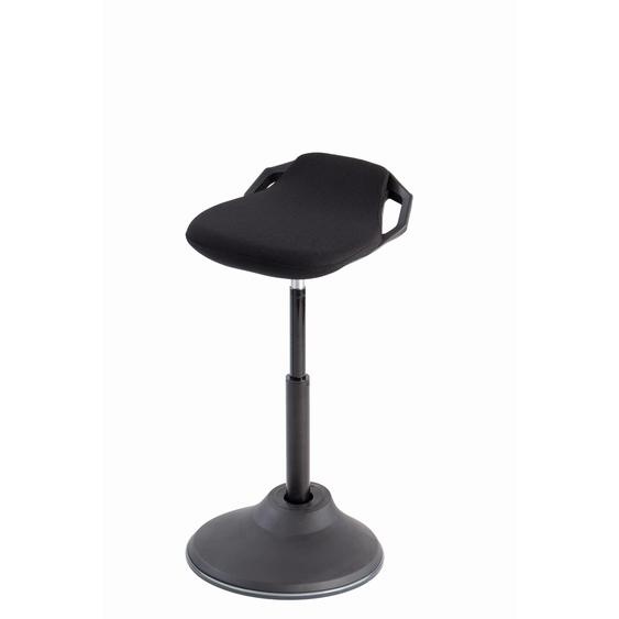 Alba Flexy Tabouret ergonomique assis-debout - Noir