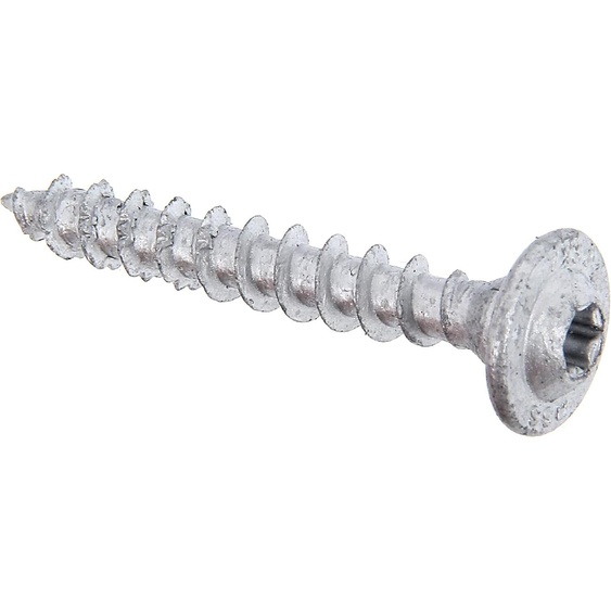 Alberts 338237 Vis à bois Speed, Ruspert argent, Ø7 x 50 mm, 4 pièces