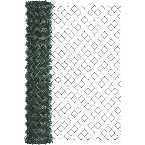 Alberts 604691 Grillage métallique, anthracite, hauteur 125 cm, longueur 25 m