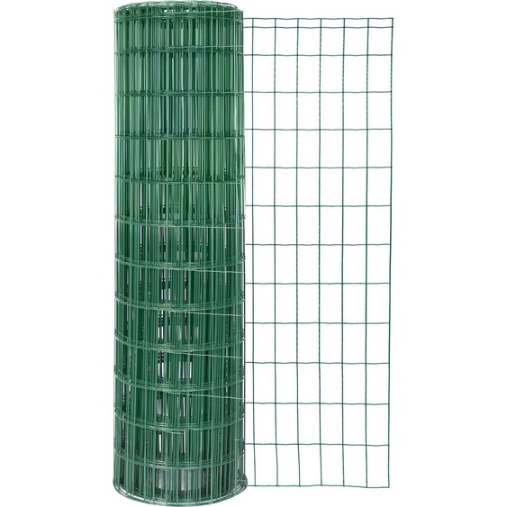 Alberts 604851 Treillis soudé Fix-Clip Pro®, vert, hauteur 122 cm, longueur 25 m