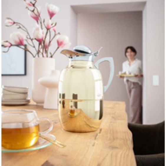 ALFI Pichet isotherme JUWEL, 1,0 litre, inox plaqué, or