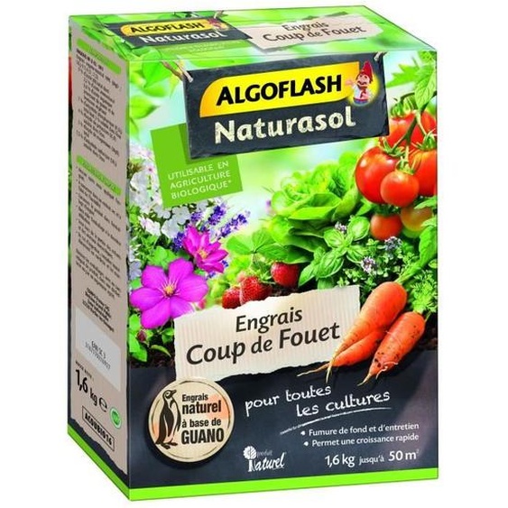 ALGOFLASH NATURASOL Engrais guano - 1,6 kg