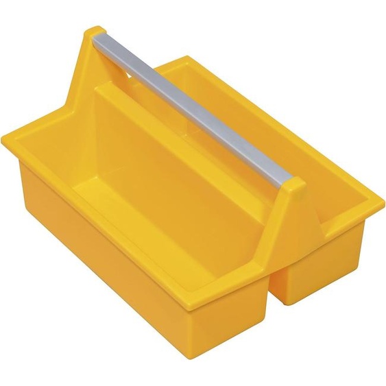 allit 457279 allit Caisse de transport McPlus Carry 40, PP, jaune