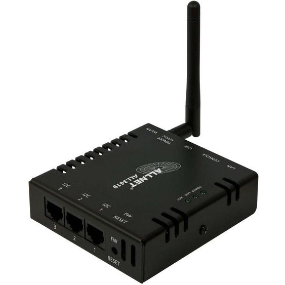ALLNET ALL3419, filaire et sans fil, Ethernet haut débit, 802.11b, 802.11g, Wi-Fi 4 (802.11n), 150 Mbit/s, WEP 64 bits, WEP 128 bits, WPA, WPA2, Noir