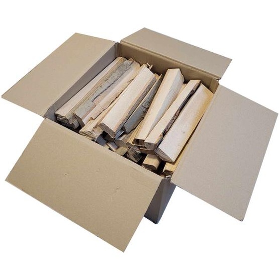 Allume-feu en hêtre bois sec 20kg pour cheminée barbecue cuisinière