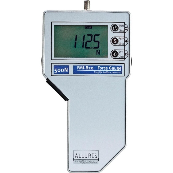 Alluris FMI-B30 Appareil de mesure de force numérique de précision (USB), plage de mesure : 500 N