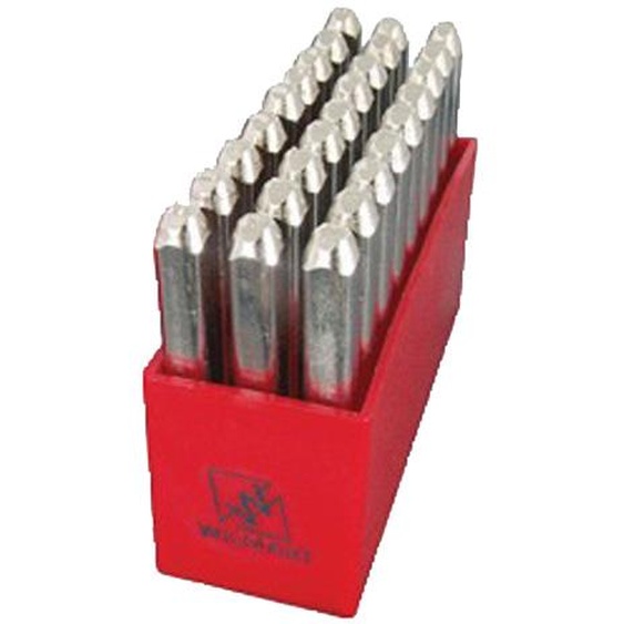 Alphabet à frapper 8 mm WILMART 313009